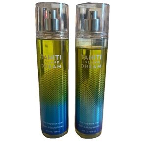 Bath & Body Works Fine Fragrance Mist TAHITI ISLAND DREAM - Set of 2 See picture
